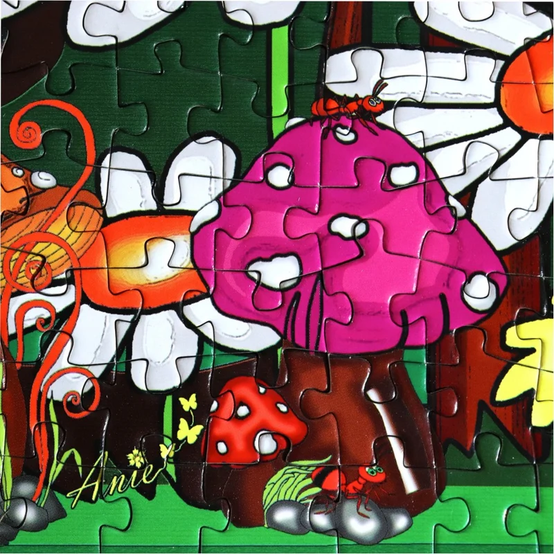 PFG 10 Sheep and More (Hommage a la Souris Verte), Anie Maltais (2000pcs)(Usage/Used - PUZZLES FOR GOOD)