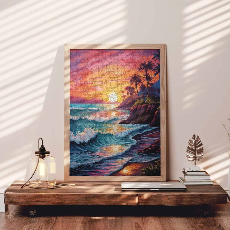 Tropical Sunset Shore (1000pcs)