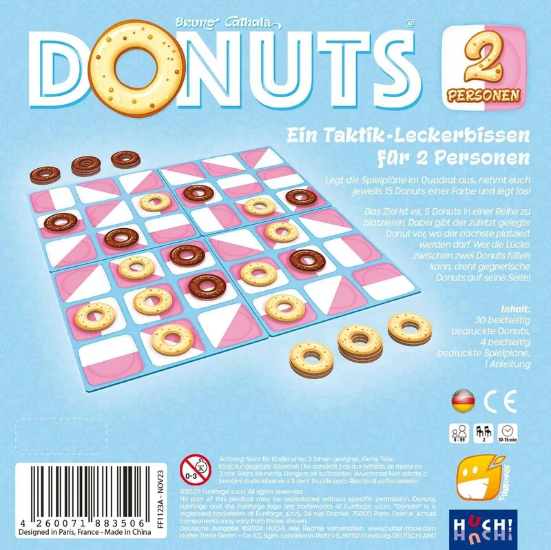 Donuts, deutsch