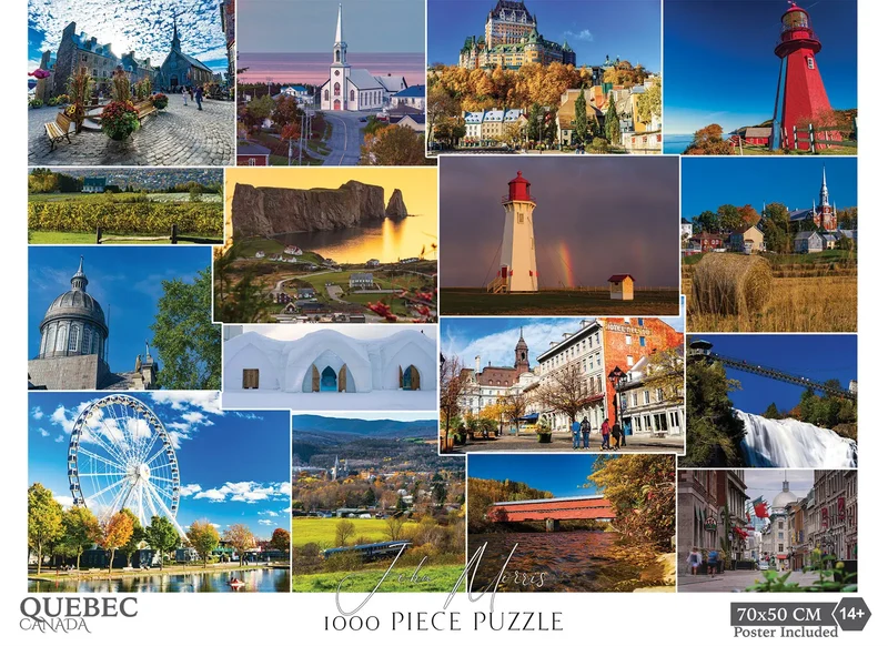 Quebec Collage (1000pcs)