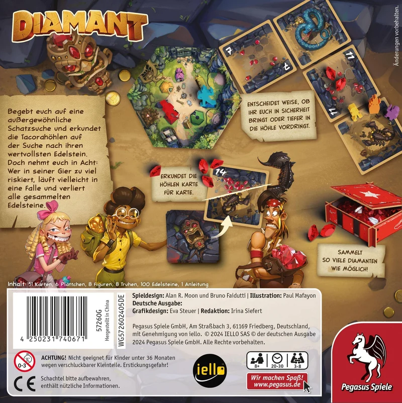 Diamant, deutsch
