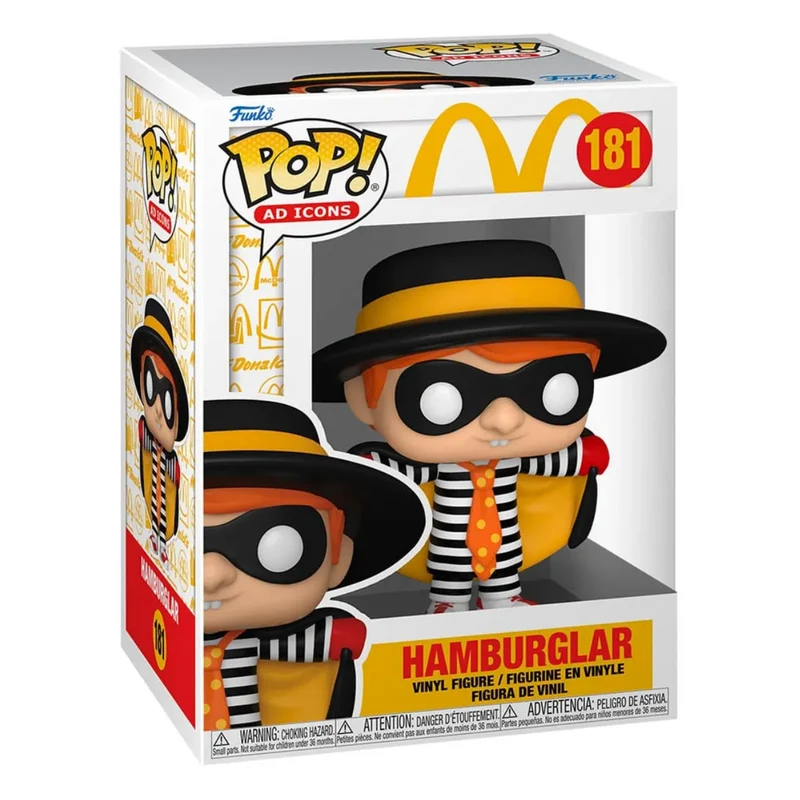 McDonalds - POP! Ad Icons Vinyl Figur Hamburglar 9 cm