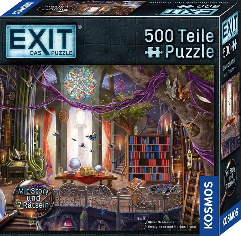 Die Bibliothek der Träume - Exit - Das Puzzle, deutsch