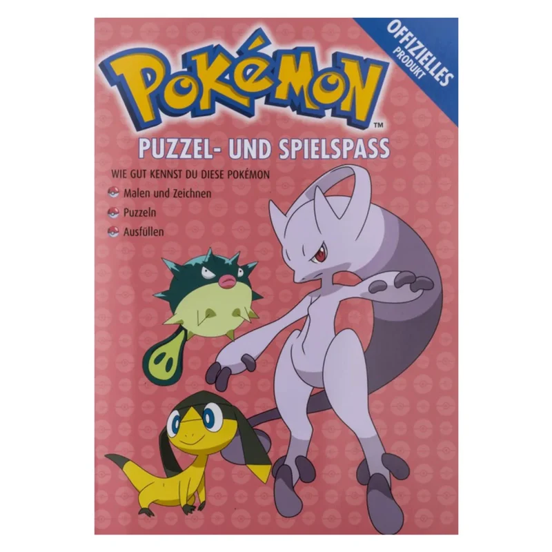 Pokémon - Wie gut kennst Du Pokémon 3 - Puzzel - und Spielspass