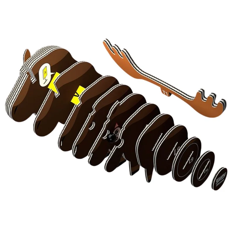 Öko-Puzzle 3D – Elch