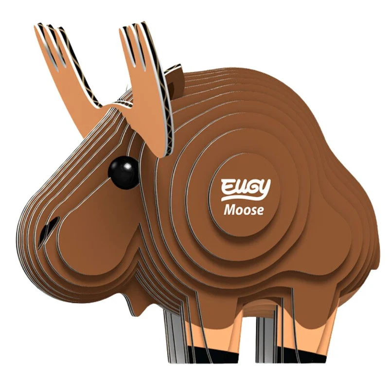 Öko-Puzzle 3D – Elch