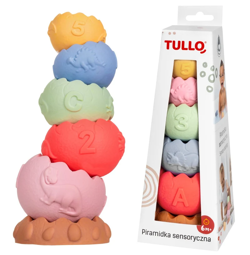Sensorische Lernpyramide 6-teilig