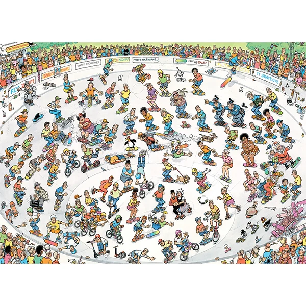 DMG Riding the Skate Bowl, JVH (1000pcs) (DAMAGED BOX)