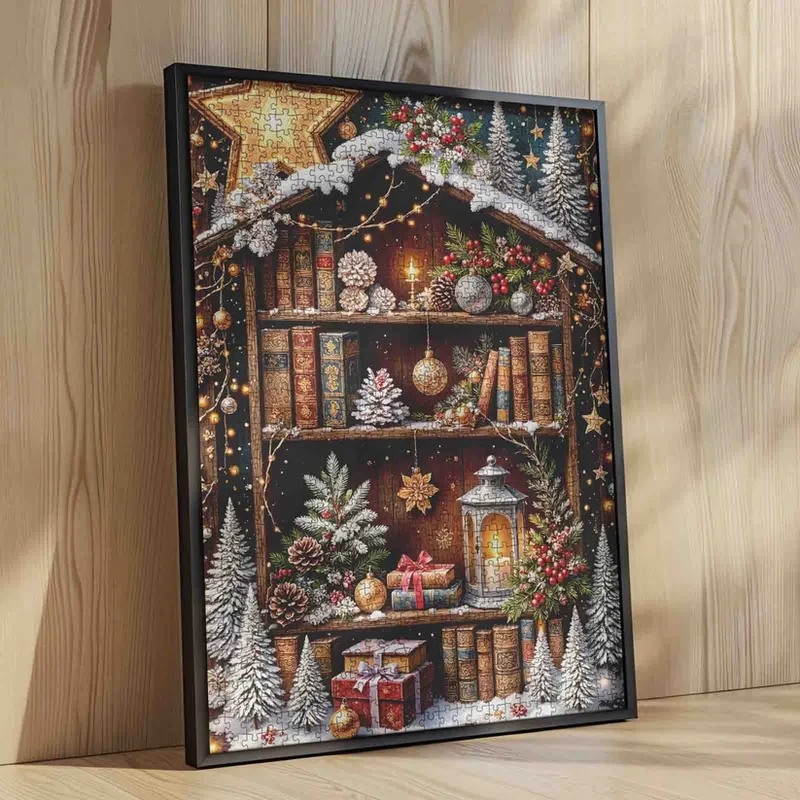 Christmas Bookshelf (1000pcs)