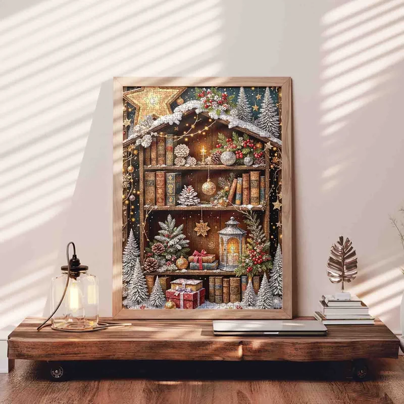 Christmas Bookshelf (1000pcs)