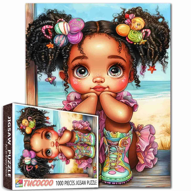 Candy Hair Girl (1000pcs)