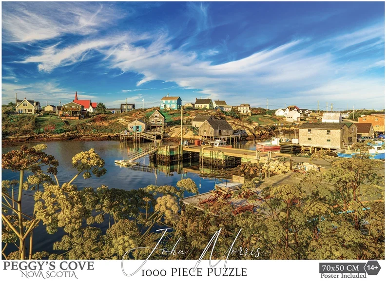 Peggy's Cove Harbour, Nova Scotia (1000pcs)