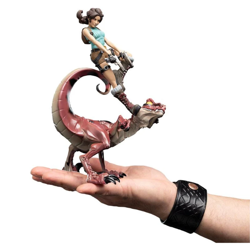 Tomb Raider™ - Mini Epics Vinyl Figur Lara Croft & Raptor 24 cm