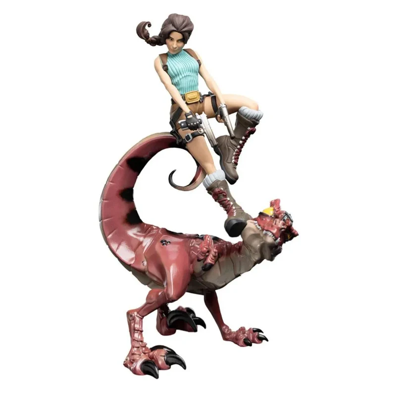 Tomb Raider™ - Mini Epics Vinyl Figur Lara Croft & Raptor 24 cm