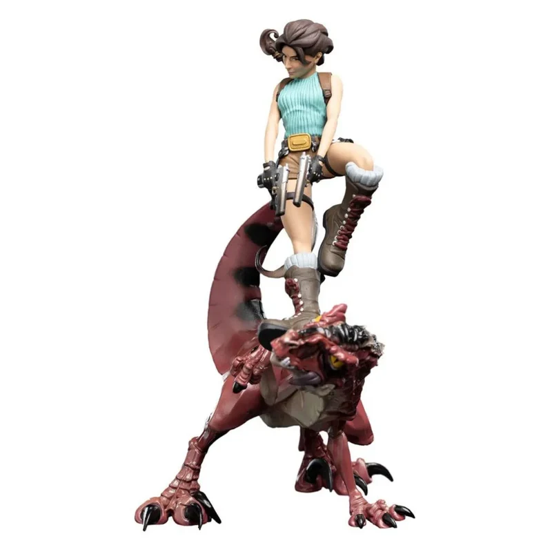 Tomb Raider™ - Mini Epics Vinyl Figur Lara Croft & Raptor 24 cm