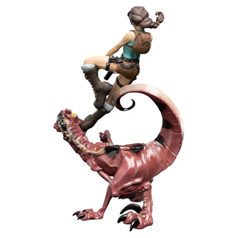 Tomb Raider™ - Mini Epics Vinyl Figur Lara Croft & Raptor 24 cm