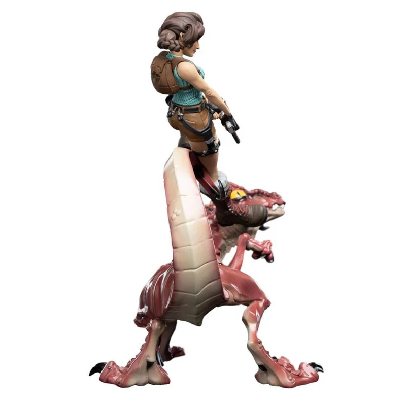 Tomb Raider™ - Mini Epics Vinyl Figur Lara Croft & Raptor 24 cm