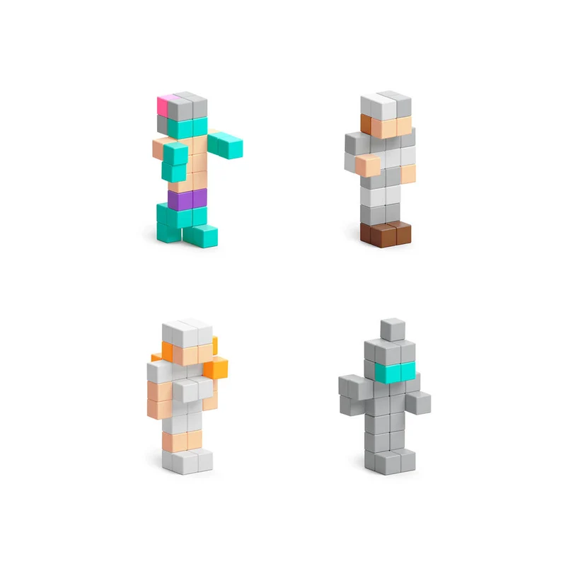 Magnetische Bausteine SURPRISE Mini Figuren