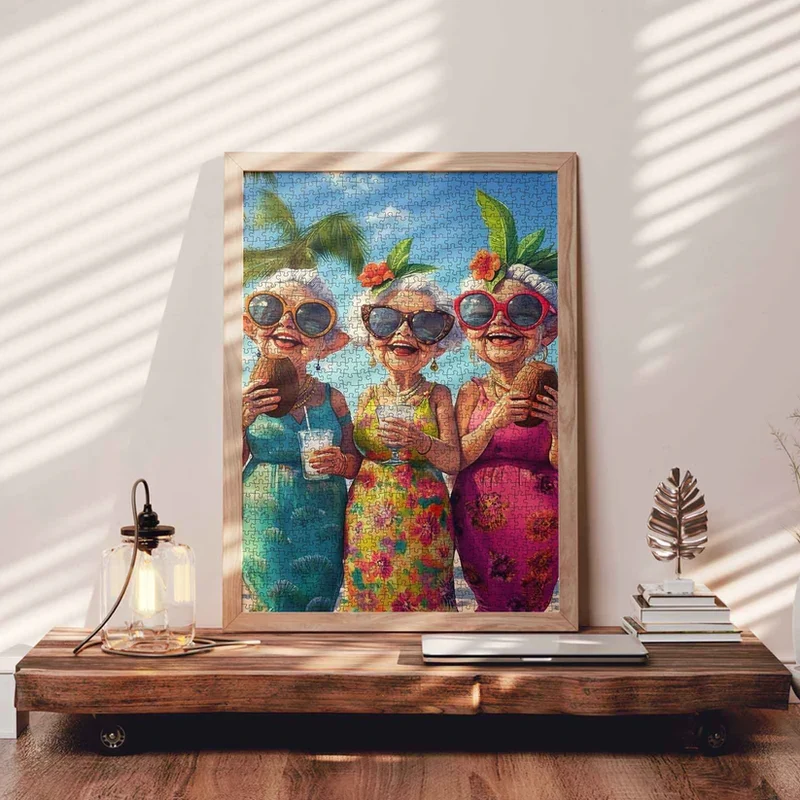 Playful Seniors - Tropical Ladies Getaway (1000pcs)
