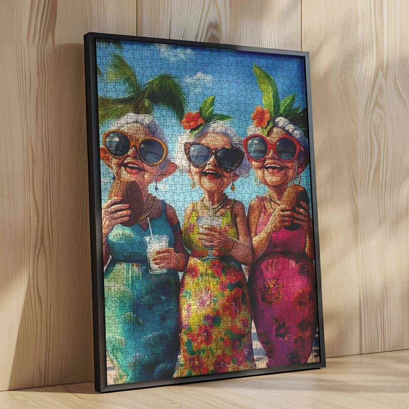 Playful Seniors - Tropical Ladies Getaway (1000pcs)