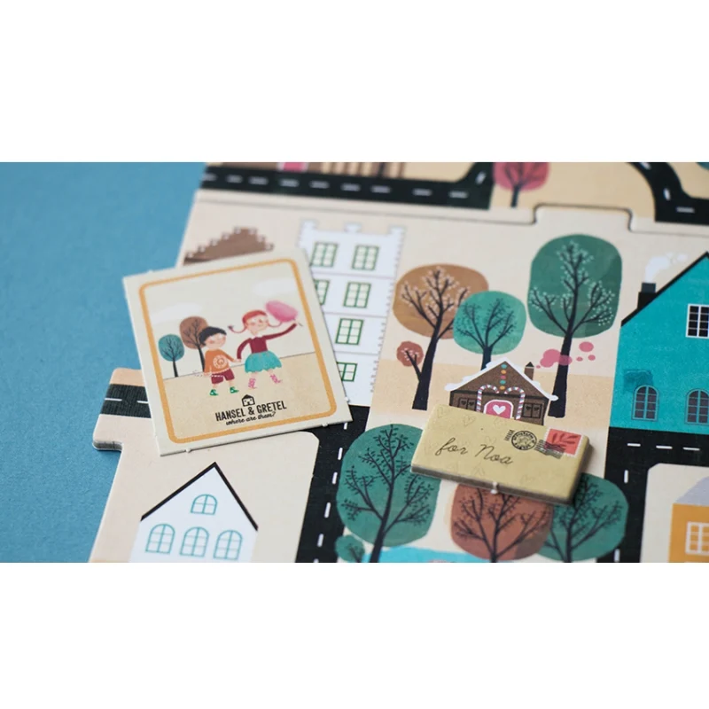 Beobachtungsspiel, Taschenversion – Der Postbote