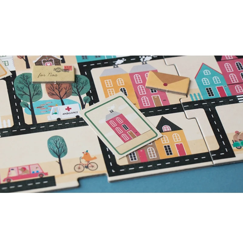 Beobachtungsspiel, Taschenversion – Der Postbote