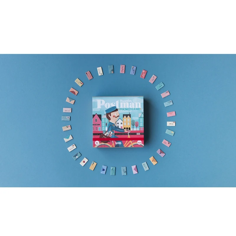 Beobachtungsspiel, Taschenversion – Der Postbote