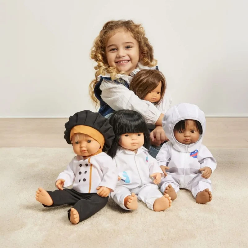 Farmer-Outfit für 38 cm große Puppe