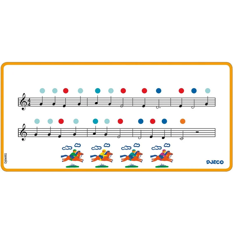 Djeco Metallophone Katze