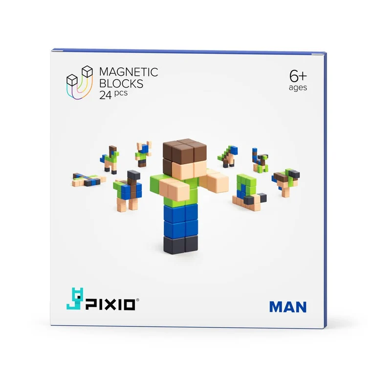 Magnetische Bausteine Man
