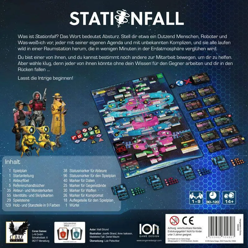 Stationfall, deutsch