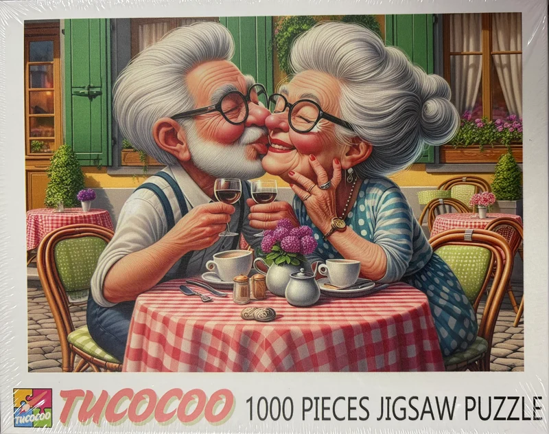 Playful Seniors - Grandma and Grandpa Romantic Lunch (1000pcs)