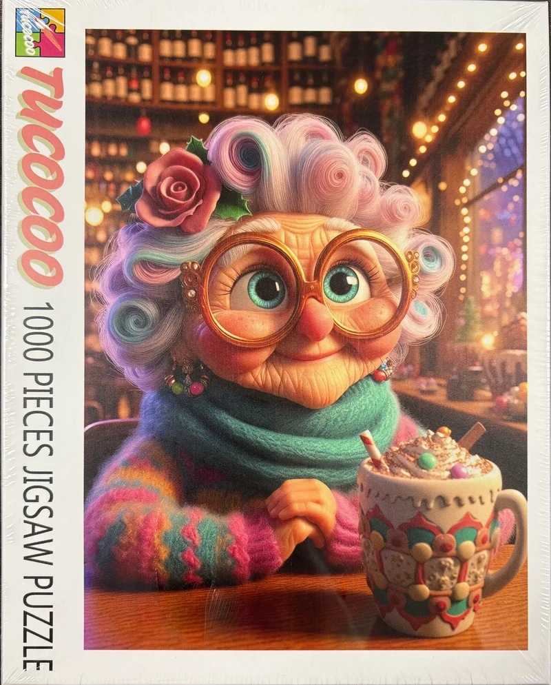 Playful Seniors - Hot Cocoa Grandma (1000pcs)