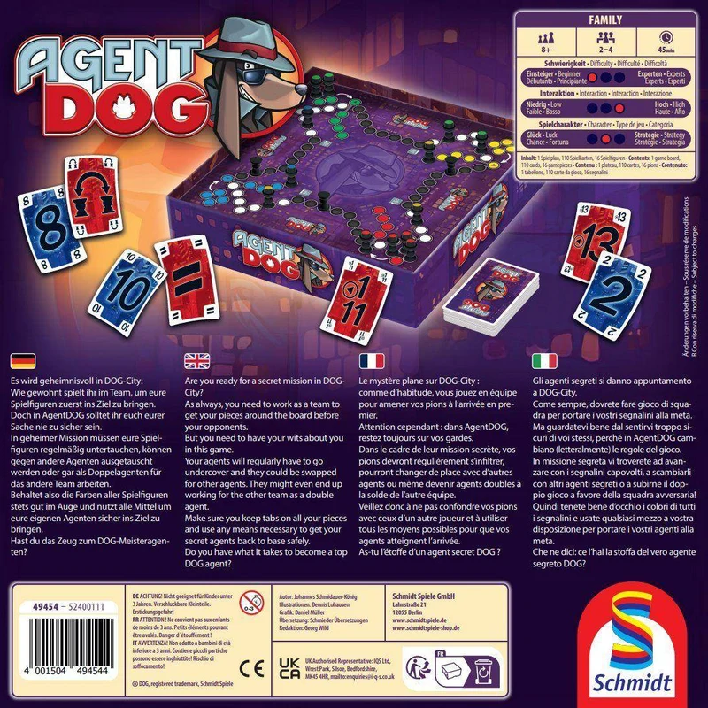 Agent DOG, deutsch