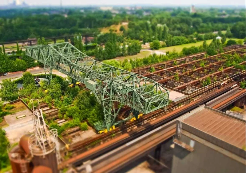 59946 Industrie - Fabrikgebäude Puzzle
