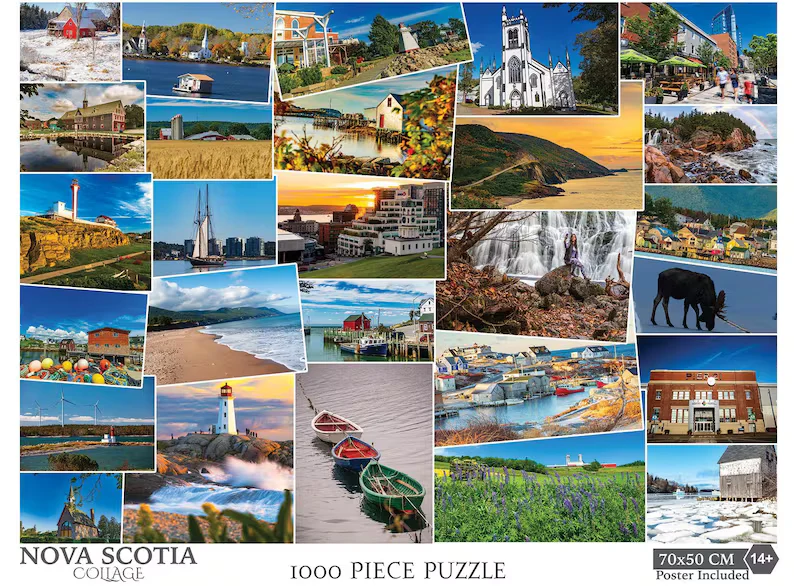 Nova Scotia Collage (1000pcs)