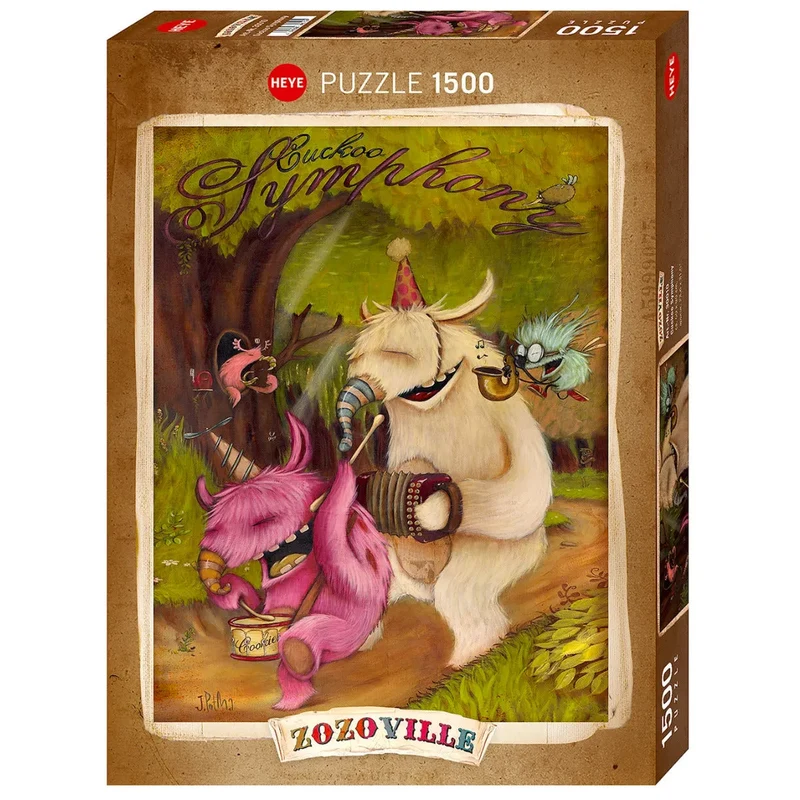 Heye - Zozoville - Cuckoo Symphony Standard - 1500 Teile