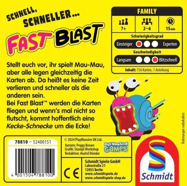 Fast Blast, deutsch