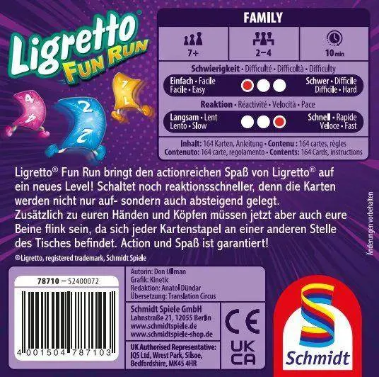 Ligretto – Fun Run, deutsch