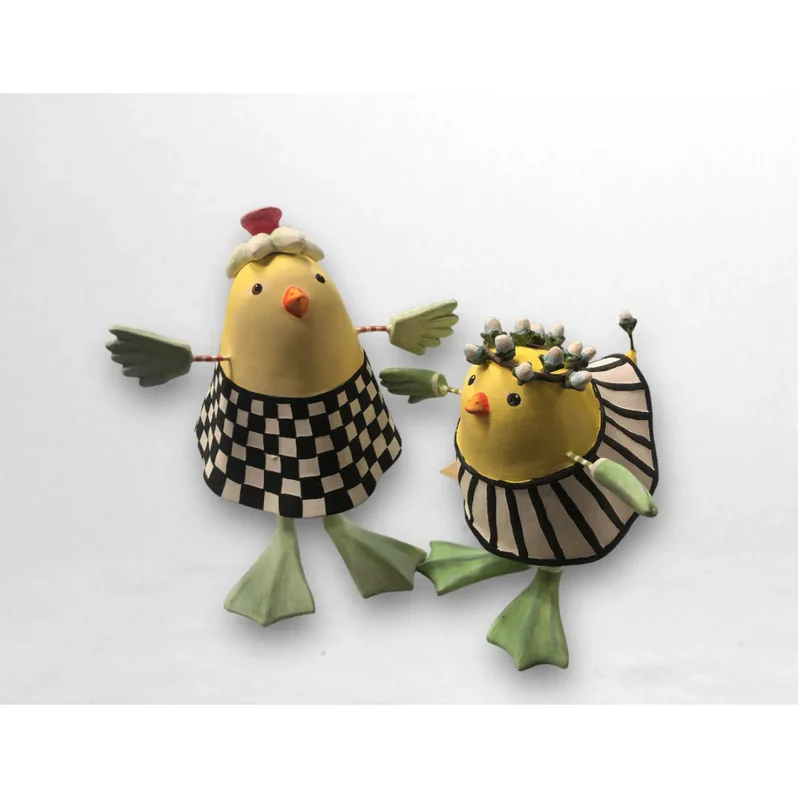 Krinkles - 2er Set Küken - Dressed up chicks