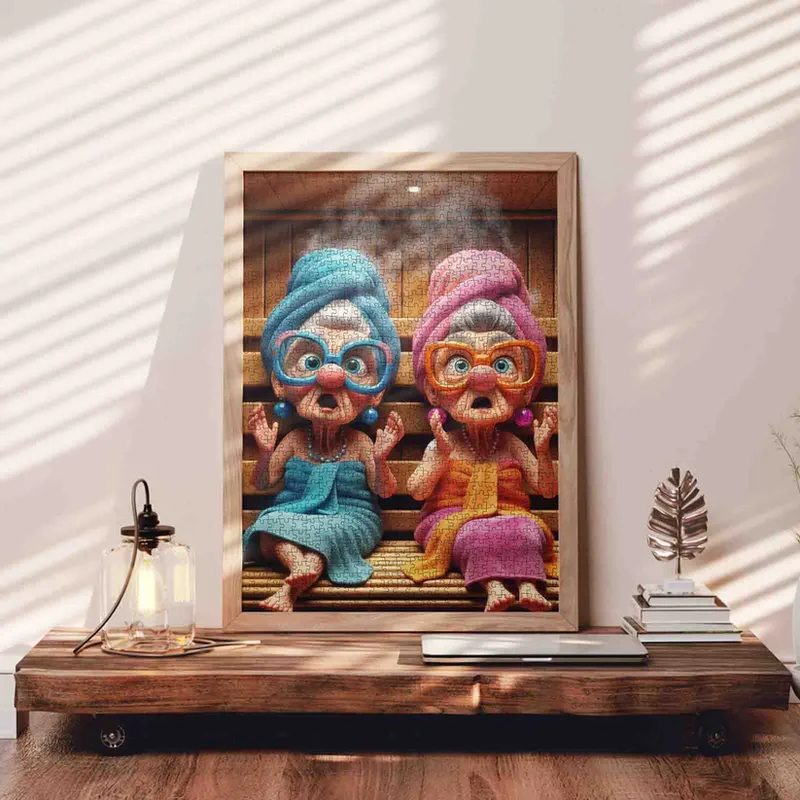 Playful Seniors - Sauna Surprise (1000pcs)
