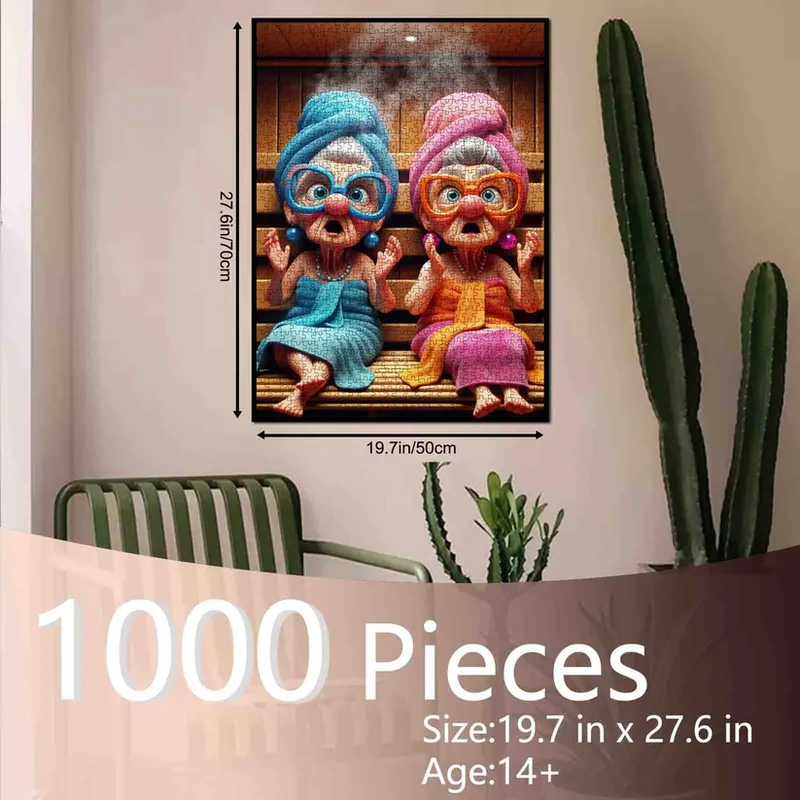 Playful Seniors - Sauna Surprise (1000pcs)