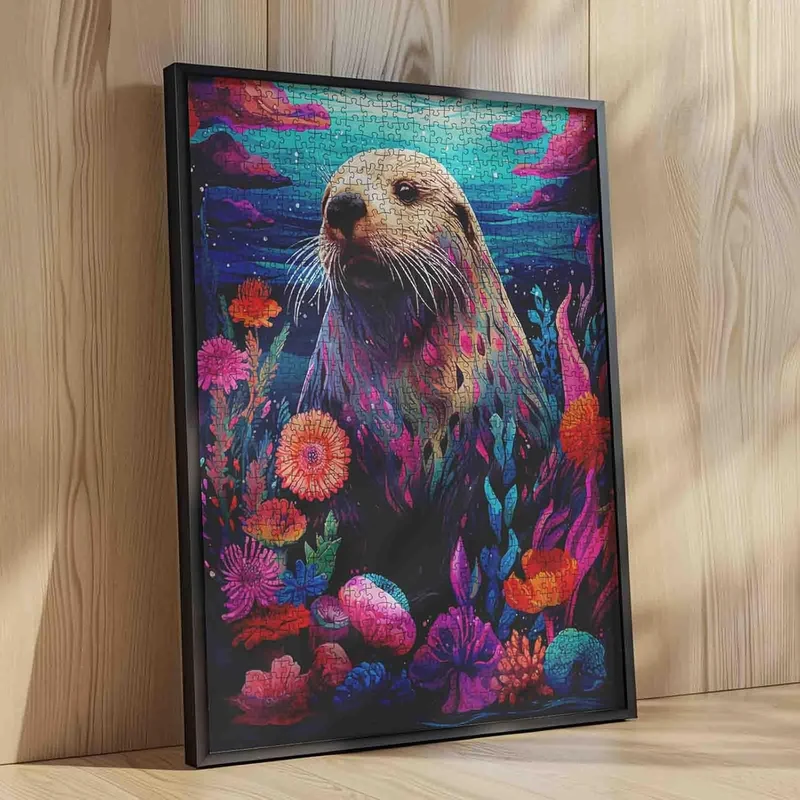 Cute Seal Dog (1000pcs)