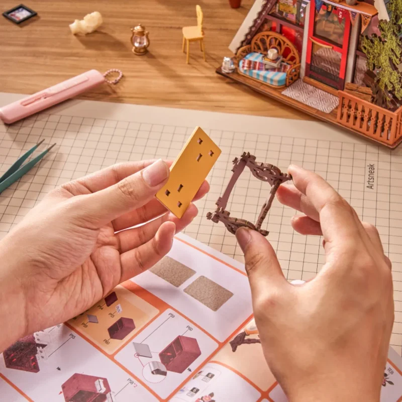 DIY Miniature House - A-Frame Cabin