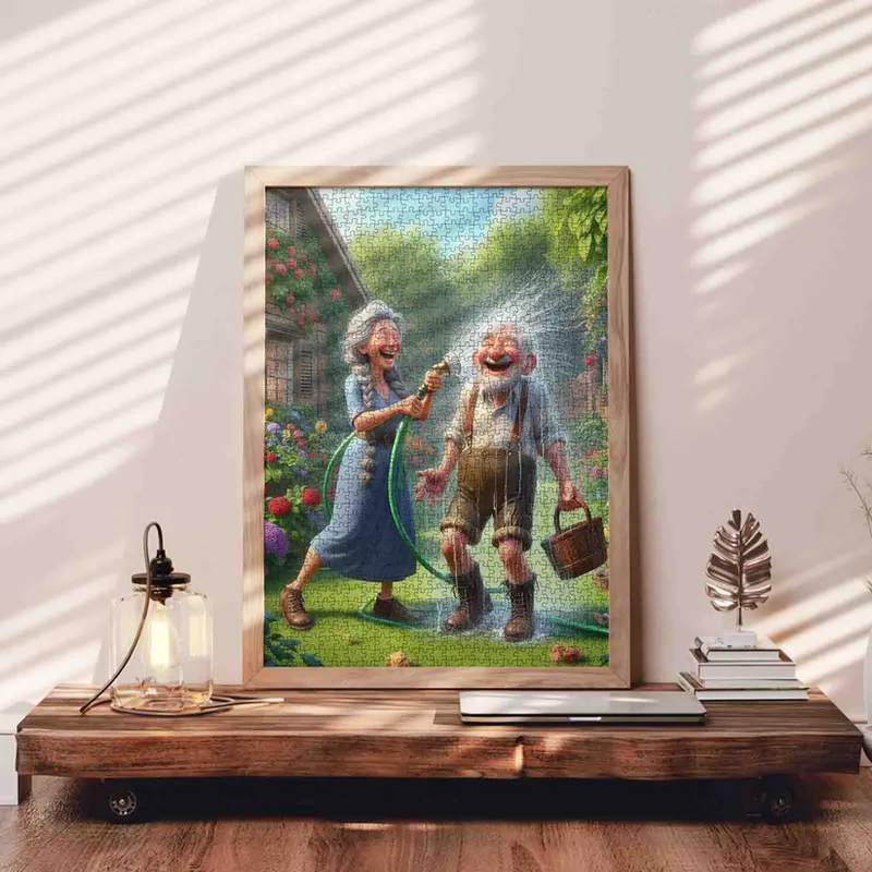Playful Seniors - Garden Fun Seniors (1000pcs)