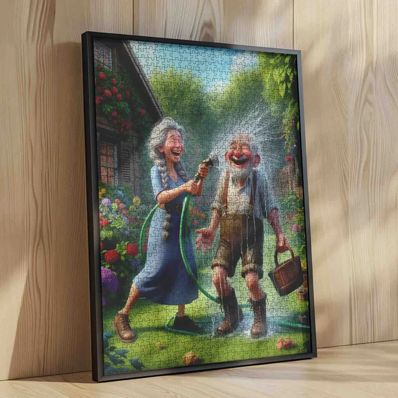 Playful Seniors - Garden Fun Seniors (1000pcs)