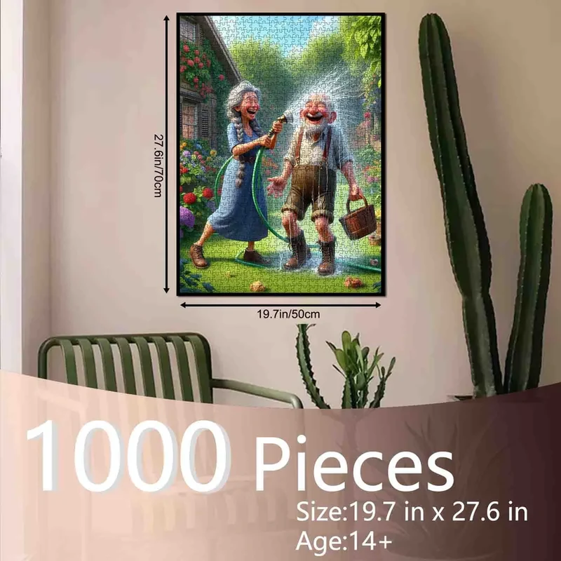 Playful Seniors - Garden Fun Seniors (1000pcs)
