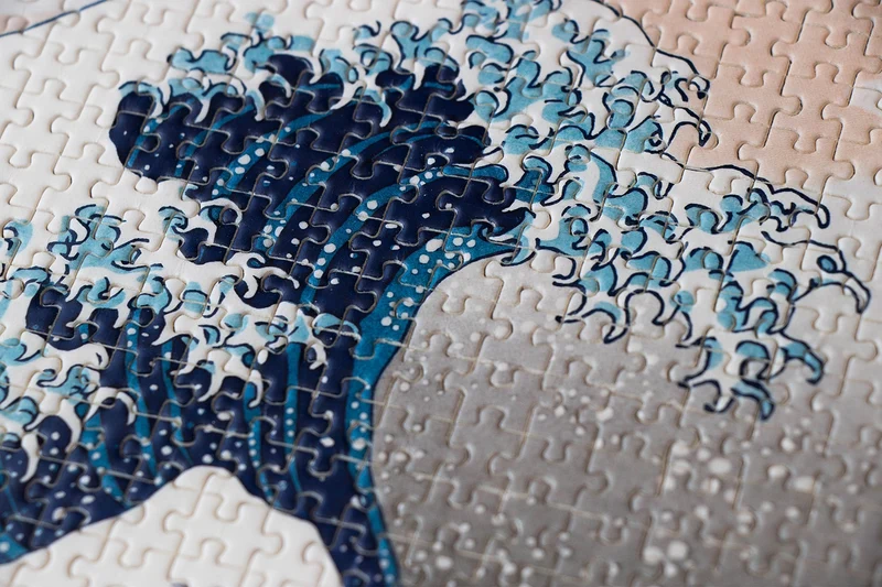 Mikro-Puzzle 600 Teile – Die Welle