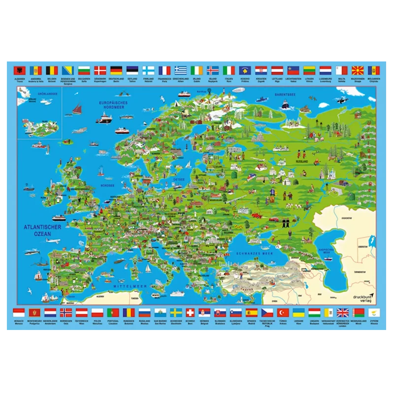 Schmidt - Europa entdecken - 500 Teile