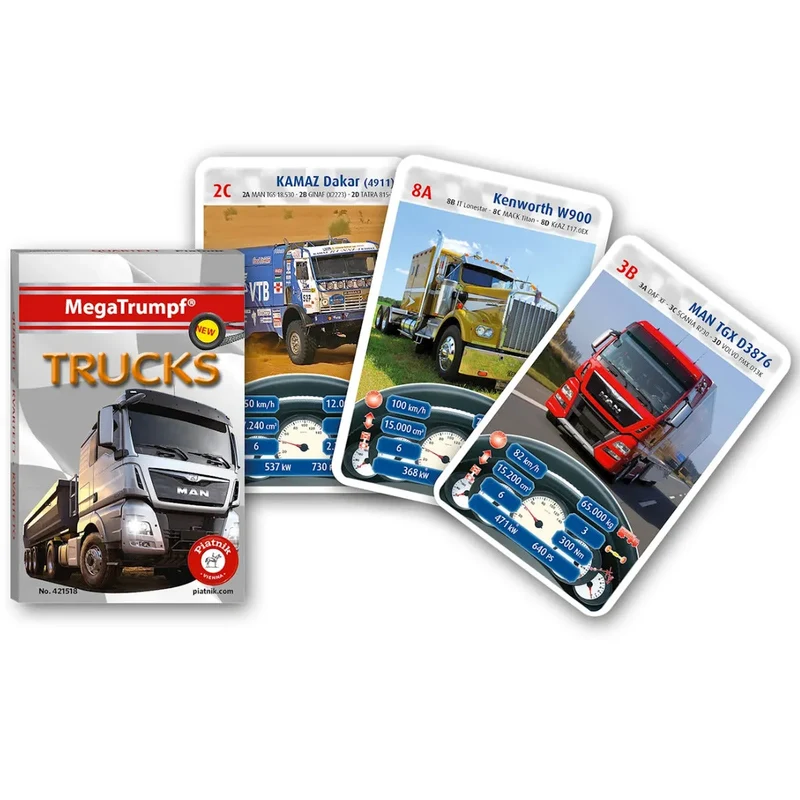 Piatnik - Quartett - Trucks